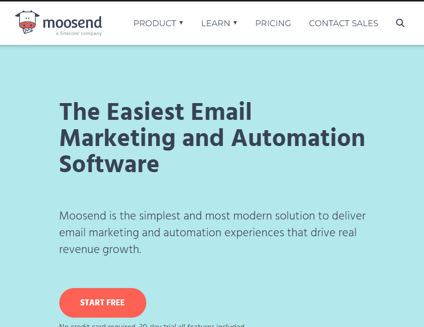 Moosend-email marketing tool